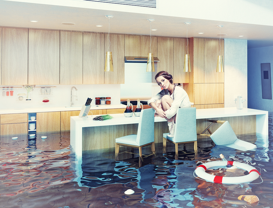 Kitchen - Water damage