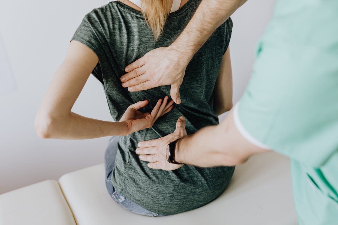 Middle back pain - Abdominal pain