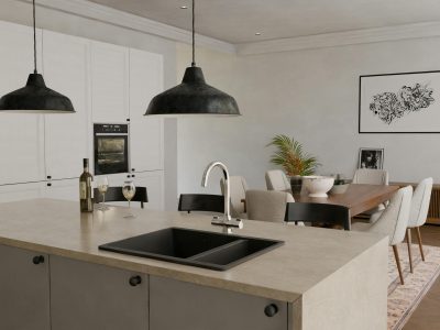 open concept kitchen